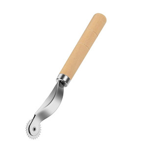 1 Kopierrad Kopierrädchen mit Holzgriff Schnittmusterroller Schnittmusterrädchen