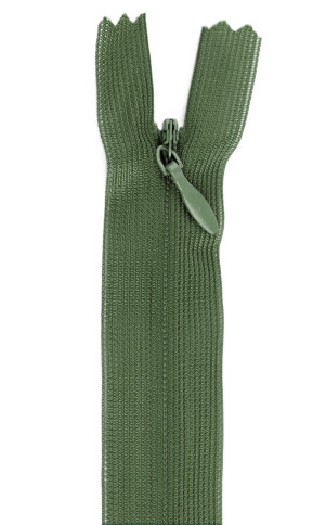 YKK Reißverschluss Nahtverdeckt 25cm - Nahtfein verschiedene Farben 567 - olive