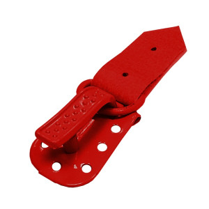 Pelzhaken Clips - Pelzmantel Verschlüsse verschiedene Farben 820 - rot