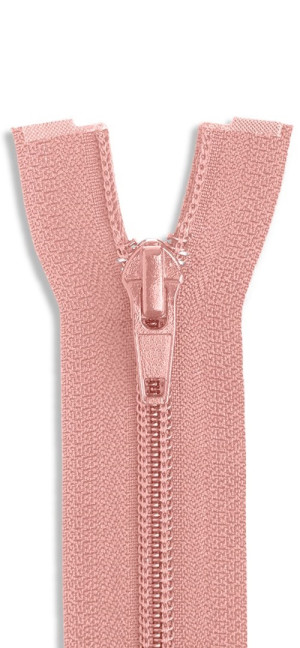 YKK Kunststoff Perlon Reißverschluss 60cm 813 - lachsrot