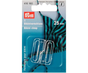 PRYM Bikini- und Gürtelverschluss KST 25 mm transparent