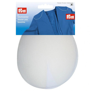 PRYM Schulterpolster Raglan PA M-L weiß