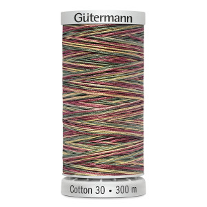 Gütermann Maschinen Quiltgarn Cotton 30 MULTICOLOR 4112