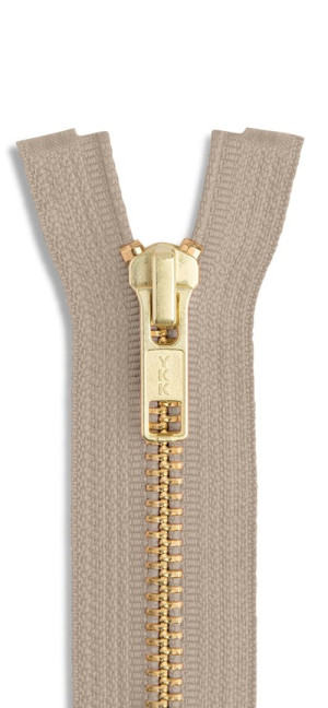 YKK Jeans Reißverschluss gold 572 - sand | 8cm