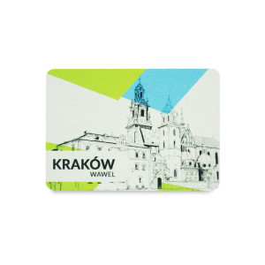 Magnes na lodówkę z wizerunkiem Krakowa | KRAKÓW WAWEL 2 L