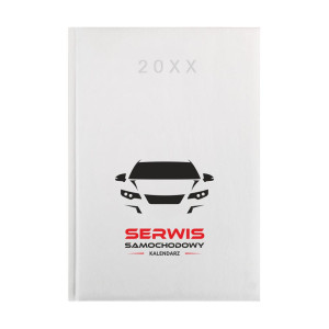 Wzory w210 Kalendarz 2027 A5 Serwis Samochodowy, nadruk