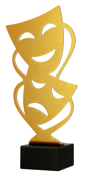 Metalowa statuetka teatr ML-THE – Metline