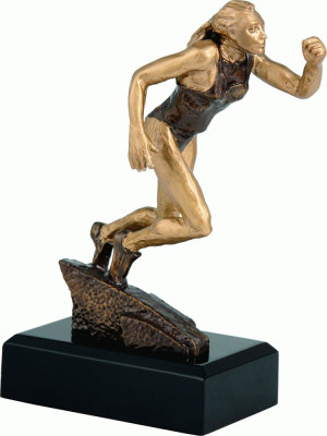 Trofeum startującej biegaczki RTY3766