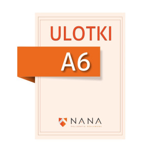 Ulotka A6 dwustronna