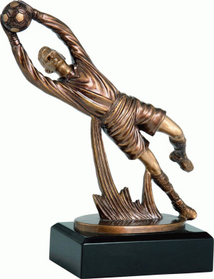 Trofeum piłka nożna bramkarz RFXR3137