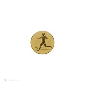 Emblemat aluminiowy Piłka Nożna Kobiet