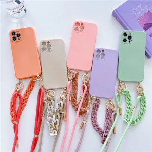 Etui z łańcuchem na smyczy Iphone 12 pro