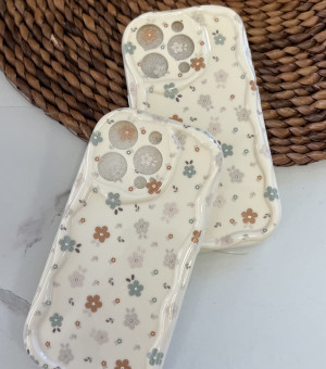 Jesienne kwiaty etui Iphone 14 max / plus