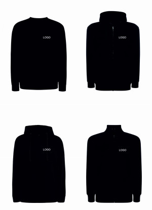 PERSONALIZOWANA BLUZA MĘSKA KANGUR Z LOGO (HAFT LUB NADRUK)
