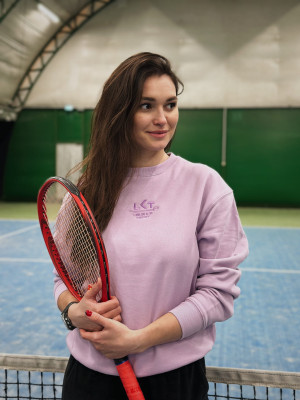 BLUZA UNISEX BEZ KAPTURA Z LOGO LKT