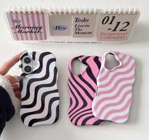 falowana zebra etui iphone 14 plus