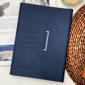Planner Elegancki Granatowy