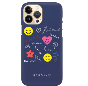 Etui Best friend granatowe