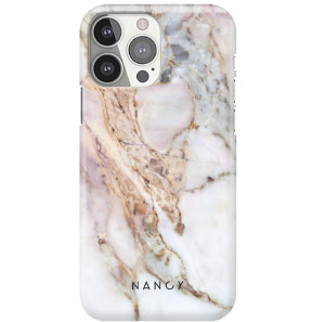 Etui na telefon ,,Kolorowy marmurek'' z personalizacją