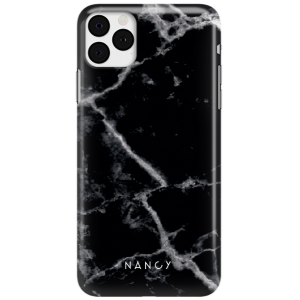 Etui czarny marmur Iphone 11 pro