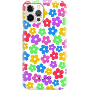 Etui kolorowe kwiaty Iphone 12