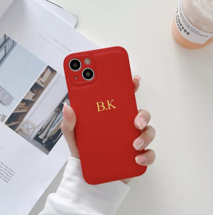 czerwona etui z tłoczeniem Iphone 14 pro max