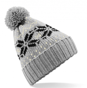 czapka zimowa Snowstar szaro-czarna
