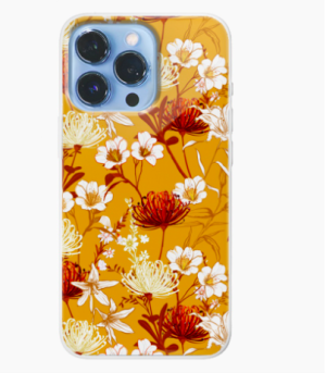 Etui jesienne kwiaty