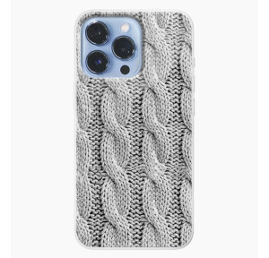 Etui sweterek szary