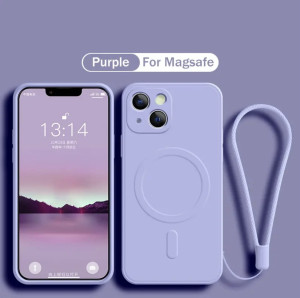 LAWENDOWE Etui z tłoczeniem MAGSAFE Iphone 13