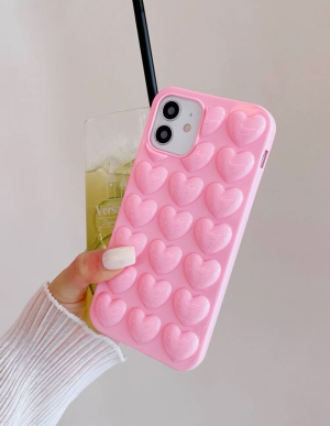 Wypukłe serca etui Iphone 14 plus