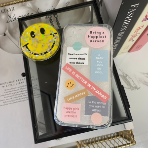 etui z uśmiechniętym ringiem Iphone 12 pro