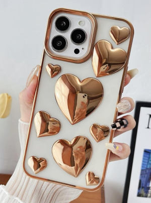 etui serca 3d Iphone 15 pro max