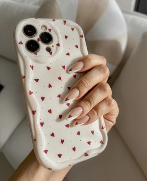 Czerwone serca etui Samsung S24 ultra
