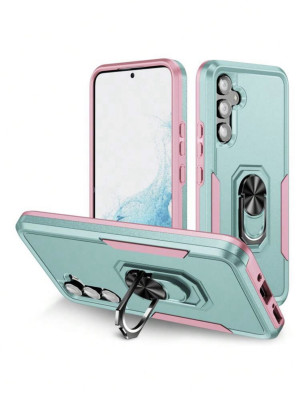 Pancerne etui różowo-miętowe Iphone 15 pro max