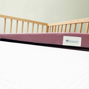 Doolit Plan incliné lit bébé - P'tit Doo Rose Plan incliné 60x40cm