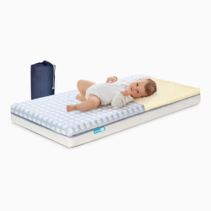 Matelas bébé anti-tête plate Care Ultimate Matelas bébé 60x120cm