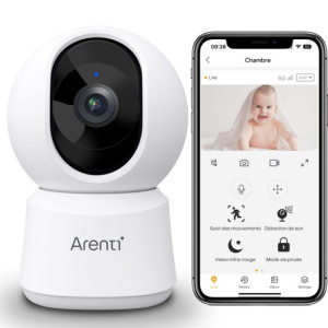 Arenti Babyphone caméra Wi-Fi Serenity