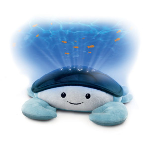 Projecteur d'étoiles bébé lumineux et musical Cody le crabe