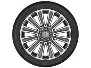 12 Speichen Felge 19 Zoll GLC Baureihe C/X 253 glanzgedreht A25340111007X44