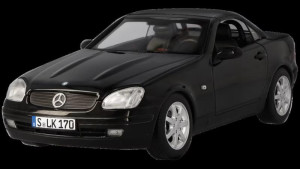 SLK 200 Roadster R170 Modellauto – Präzision im Maßstab 1:18