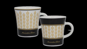 Mercedes-Benz Kaffeebecher-Set „Black and White“