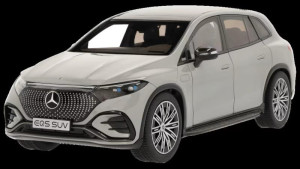 Miniaturmodell Mercedes-Benz EQS SUV AMG Line X296