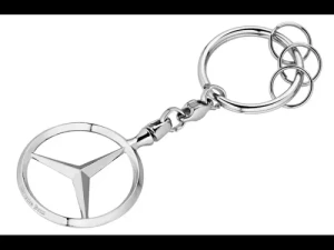 Praktischer Schlüsselanhänger Brüssel – Hochglanzpoliert & Funktional