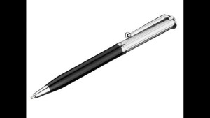 Eleganter Kugelschreiber aus Metall mit Drehmechanik