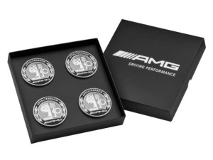AMG Radnabenabdeckung mit AMG Wappen 4er Set A0004003100