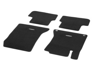 Veloursmatten CLASSIC Satz 4-teilig schwarz -  A2136803505659J74