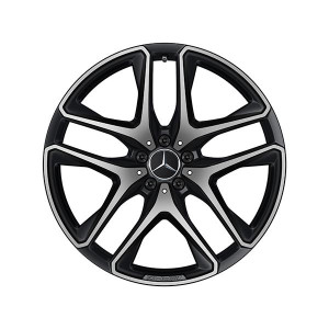 GLE Baureihe 167 AMG 5-Doppelspeichen-Rad, 53,3 cm (21 Zoll), glanzgedreht A16740143007X36