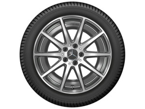 AMG 10-Speichen-Rad 18 Zoll, glanzgedreht