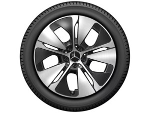 5-Speichen-Rad, Aero 19 Zoll glanzgedreht E-Klasse 214 A21440132007X23